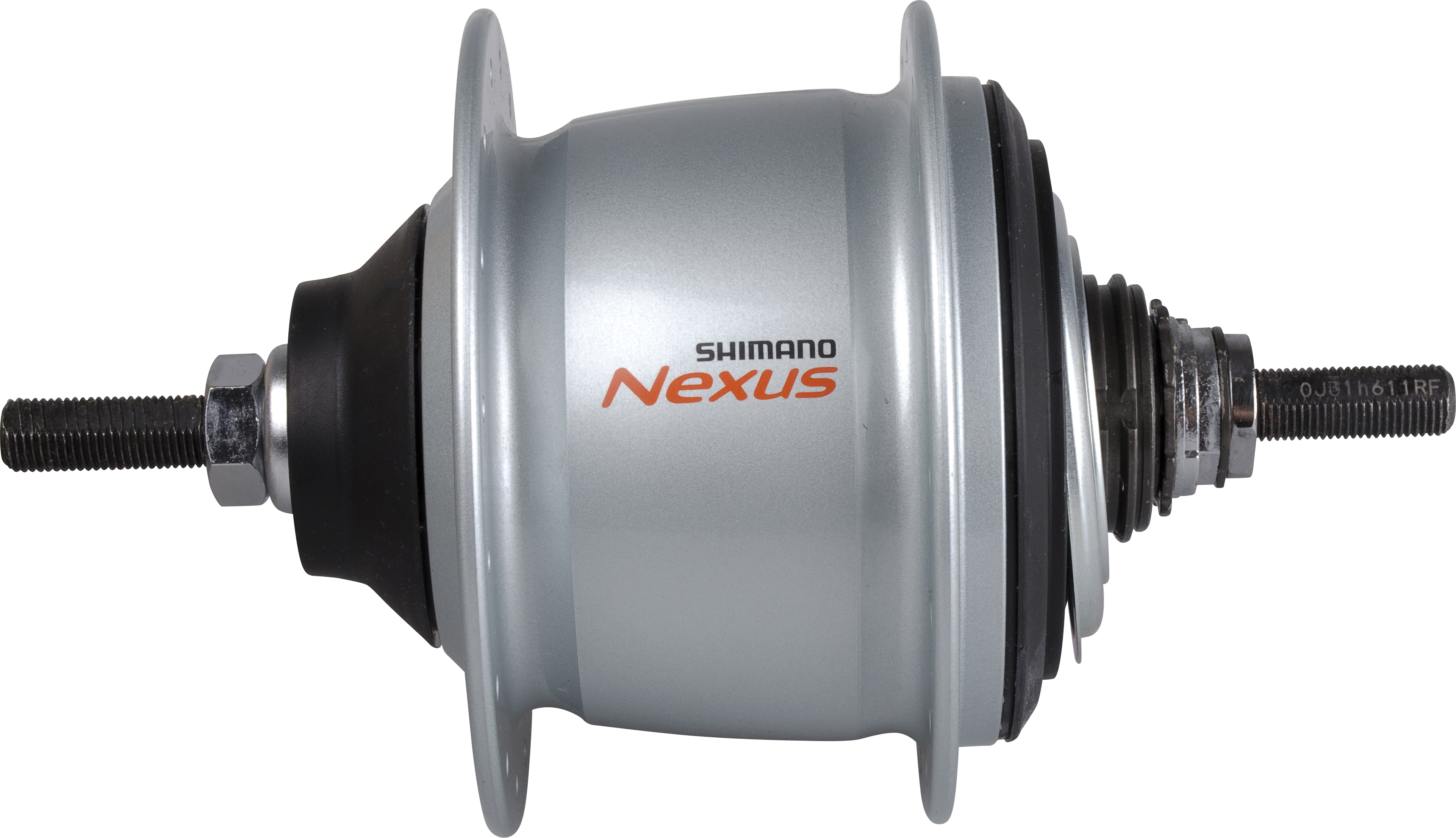 Getriebenabe Nexus 8-Gang SG-C6011 Premium für Felgen-/Rollenbremse 32 Loch silb